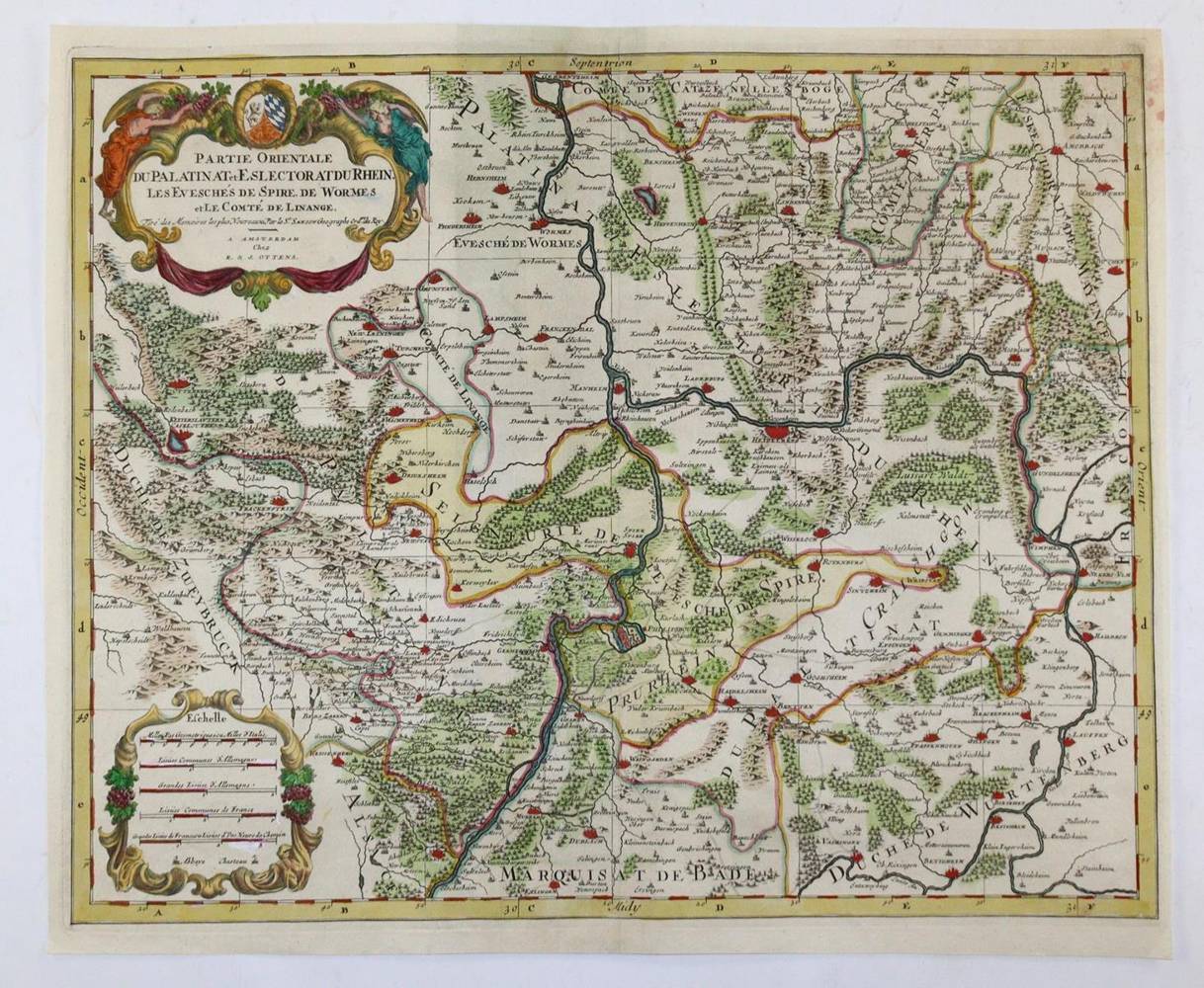 Große Abbildung Nr.2: 138-3544 Rheinlauf Hessen.: (Deutschland)