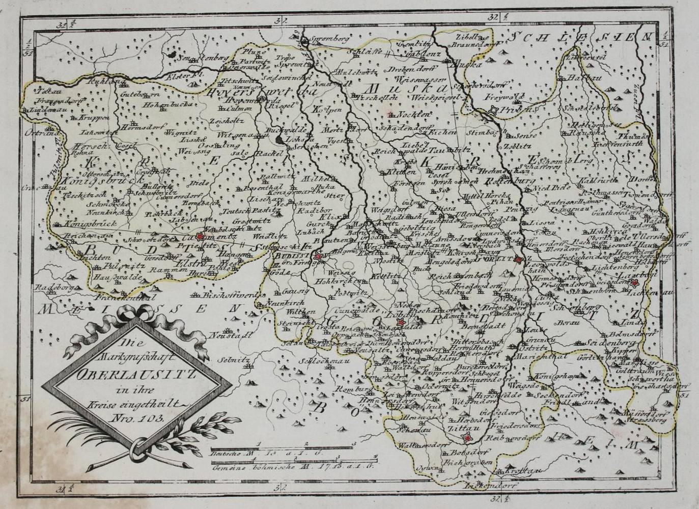 Große Abbildung Nr.1: 138-3549 Sachsen u. Thüringen.: (Deutschland)