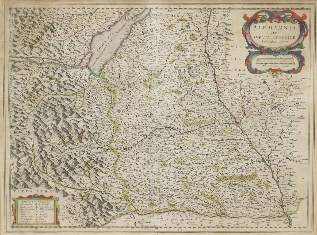 Große Abbildung Nr.2: 138-3555 Schwaben.: (Deutschland)