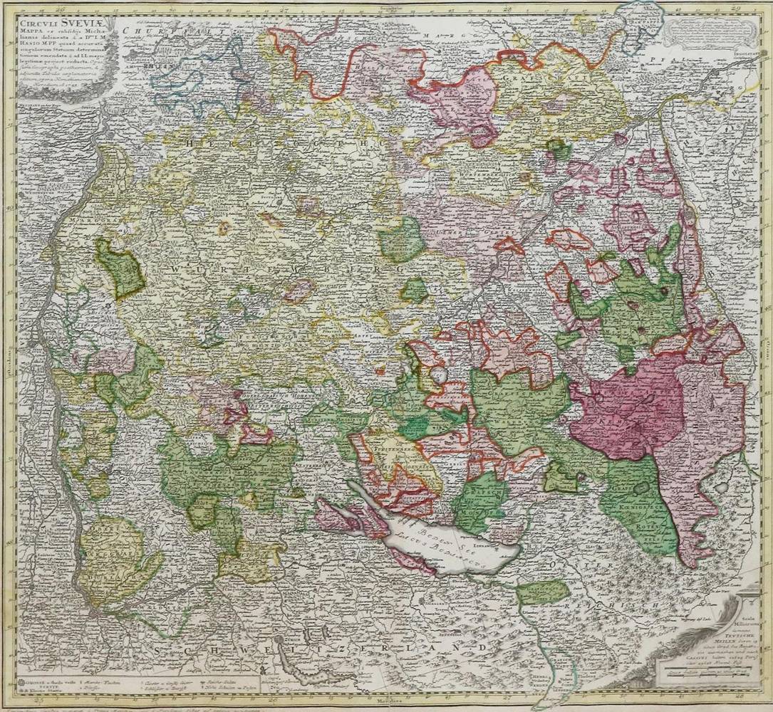Große Abbildung Nr.3: 138-3555 Schwaben.: (Deutschland)