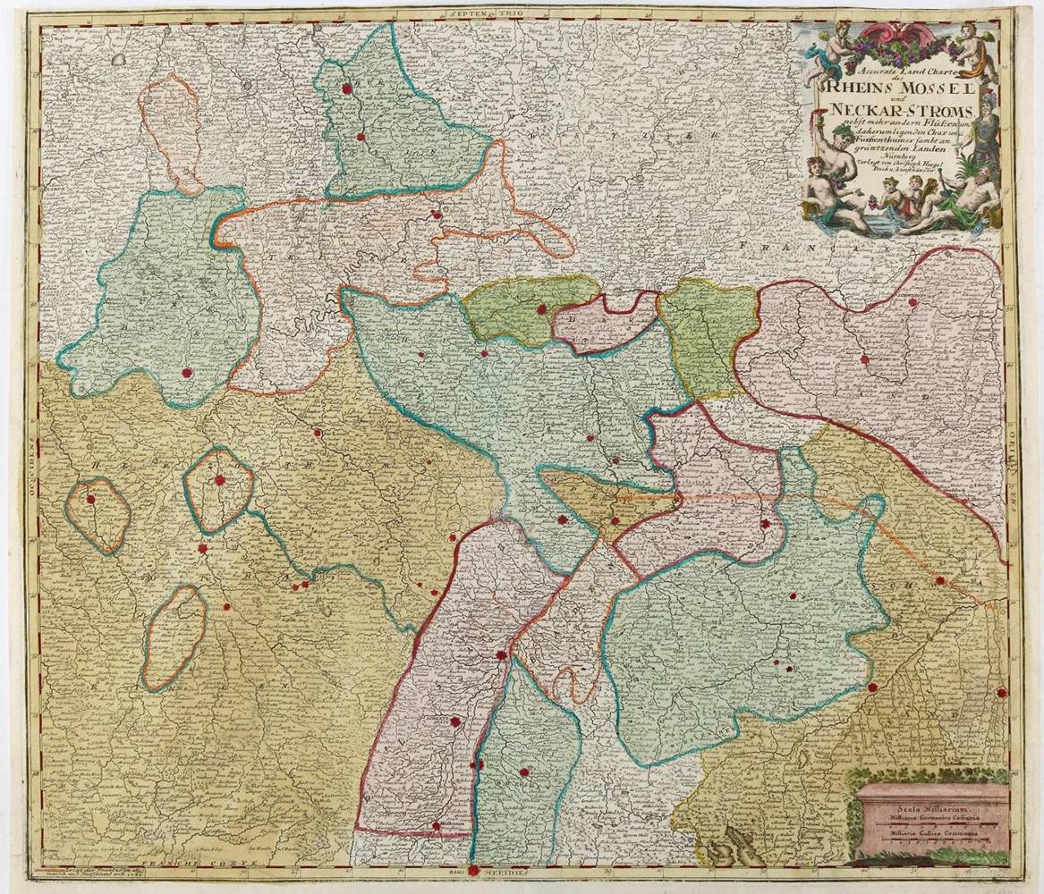 Große Abbildung Nr.1: 138-3563 Südwestdeutschland.: (Deutschland)