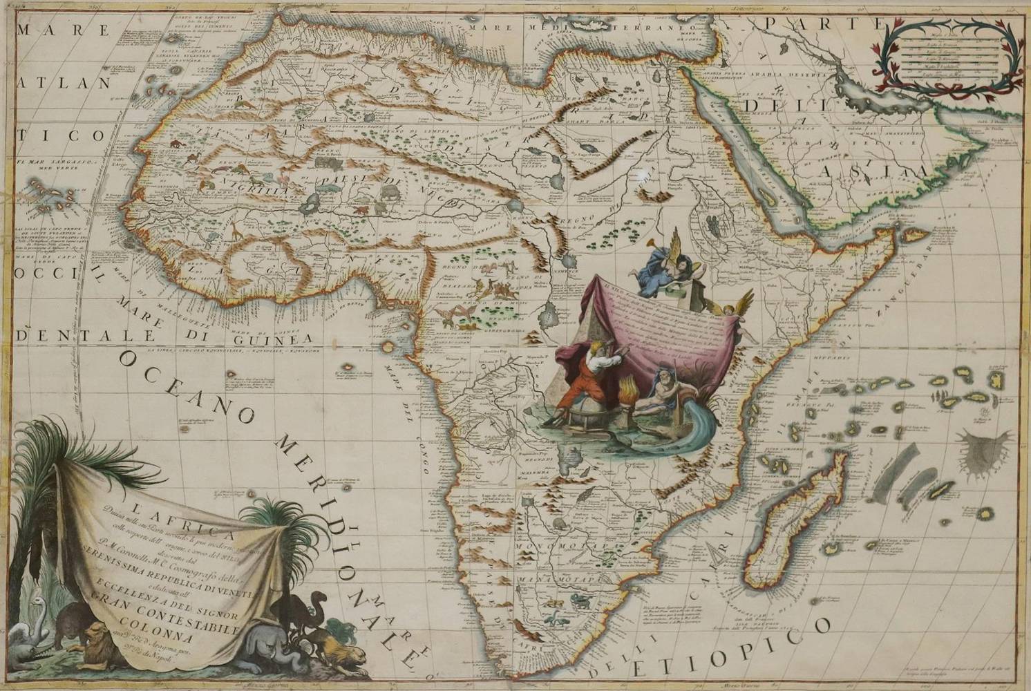 Große Abbildung Nr.1: 138-3573 Afrika.: (Ausland, Afrika)
