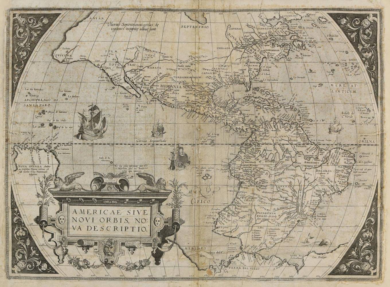 Große Abbildung Nr.1: 138-3575 Amerika.: (Ausland, Amerika)