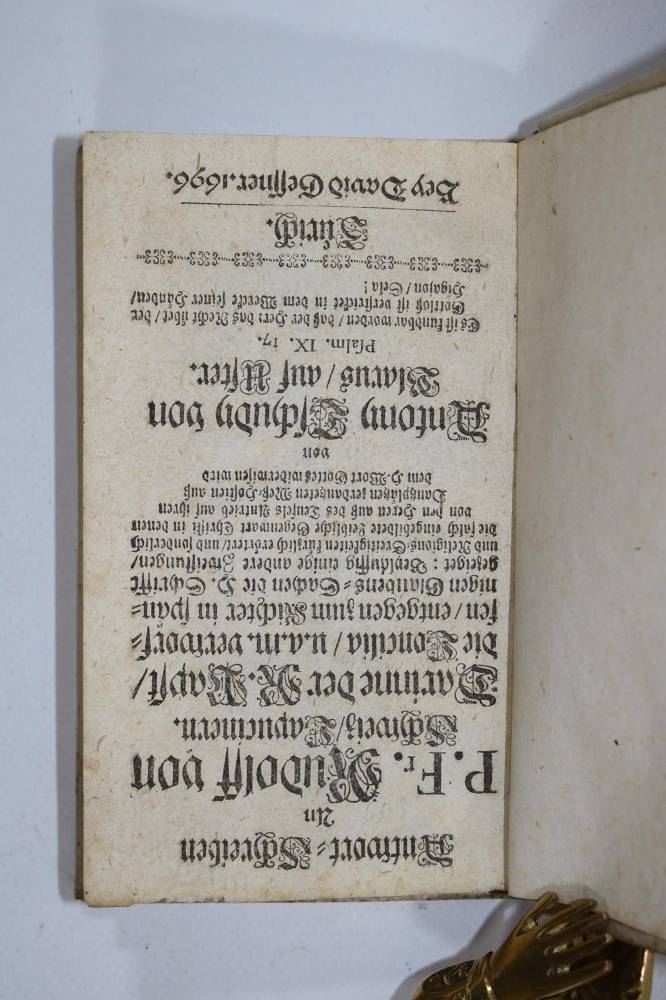 Große Abbildung Nr.5: 138-358 Tschudy,A.: (Alte Drucke, Handschriften und Theologie)