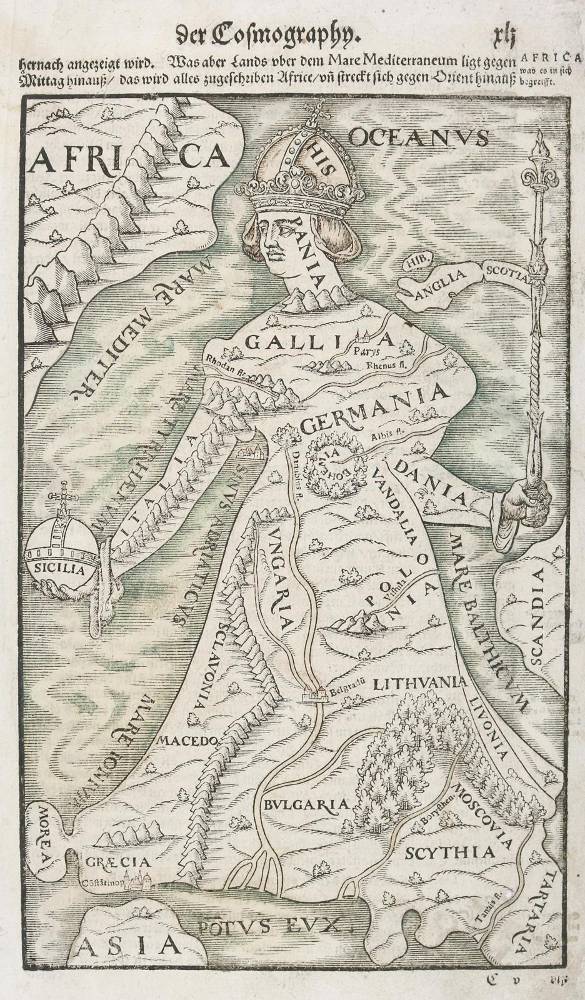 Große Abbildung Nr.1: 138-3596 Europa Regina.: (Ausland, Europa)