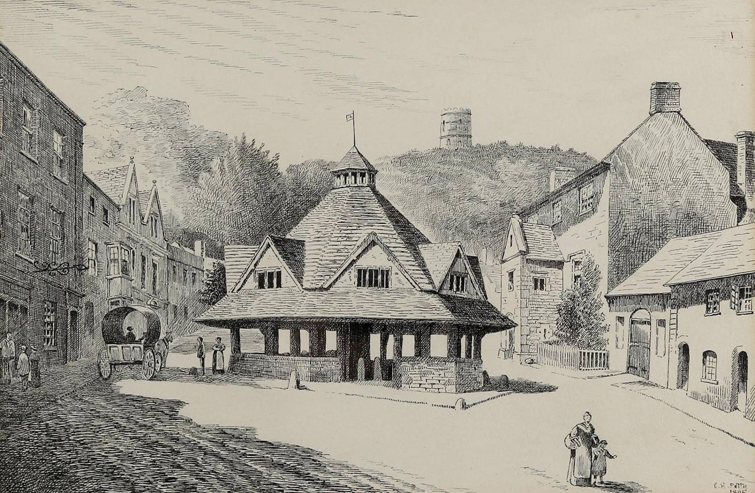 Große Abbildung Nr.1: 138-3612 Dunster.: (Ausland, Grossbritannien)