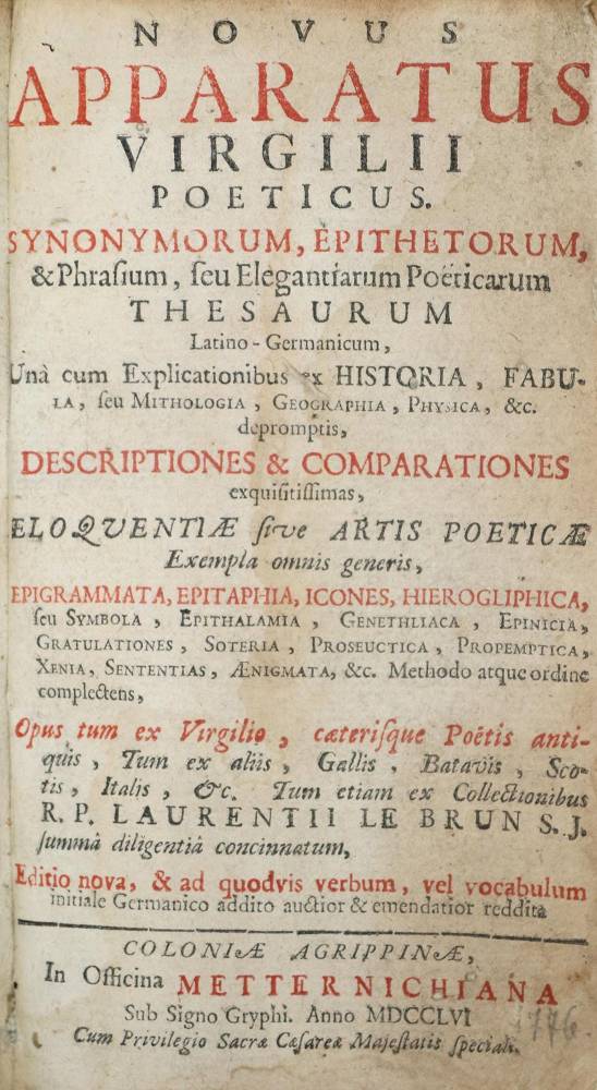 Große Abbildung Nr.1: 138-362 Le Brun,L.: (Vergilius)