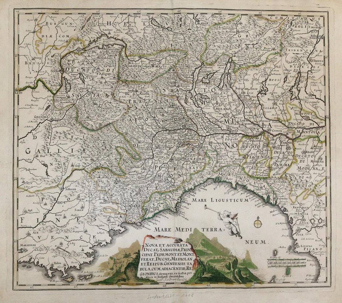 Große Abbildung Nr.1: 138-3623 Italienische Riviera.: (Ausland, Italien)