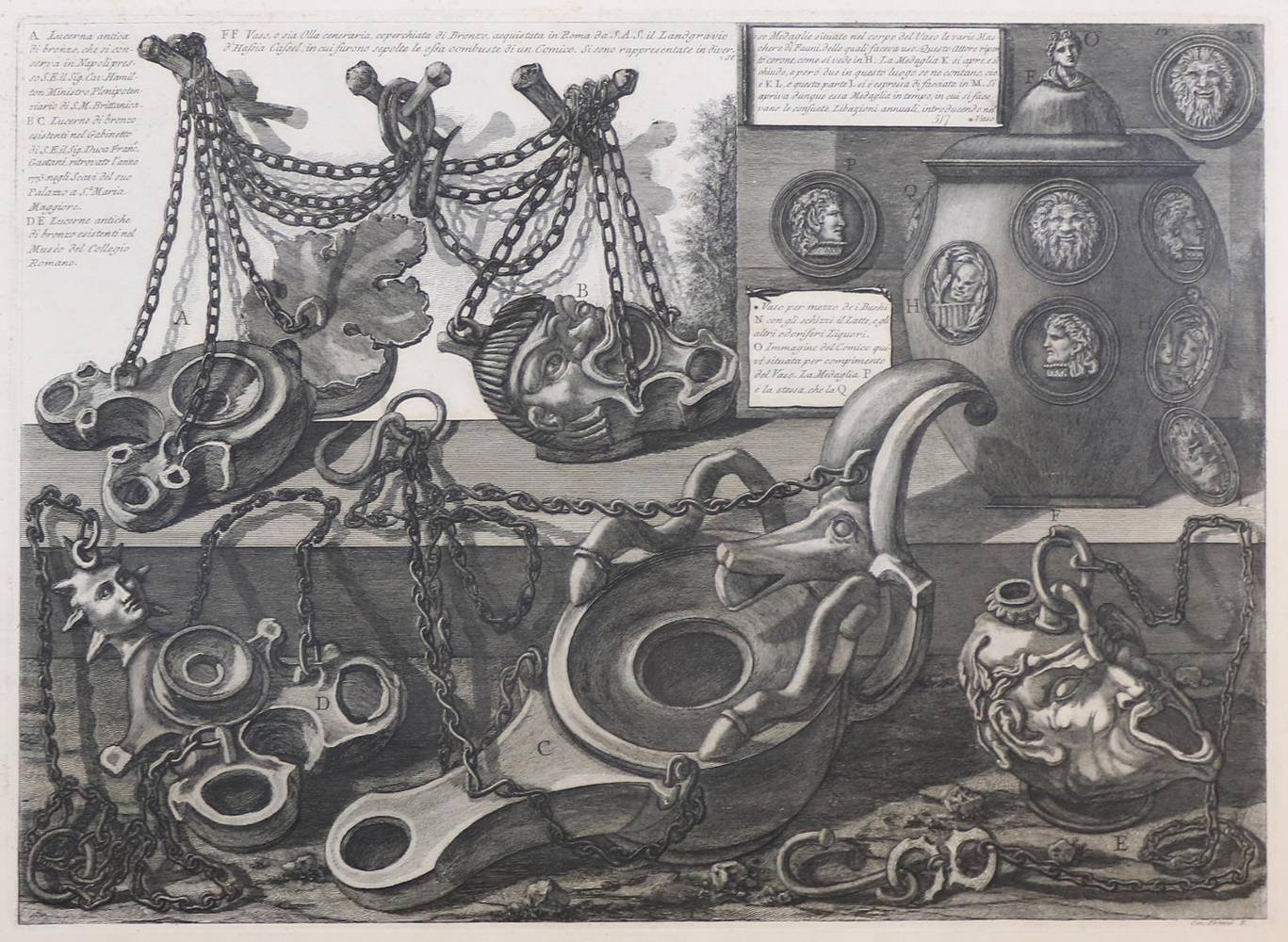 Große Abbildung Nr.1: 138-3628 Piranesi, Francesco.: (Ausland, Italien)