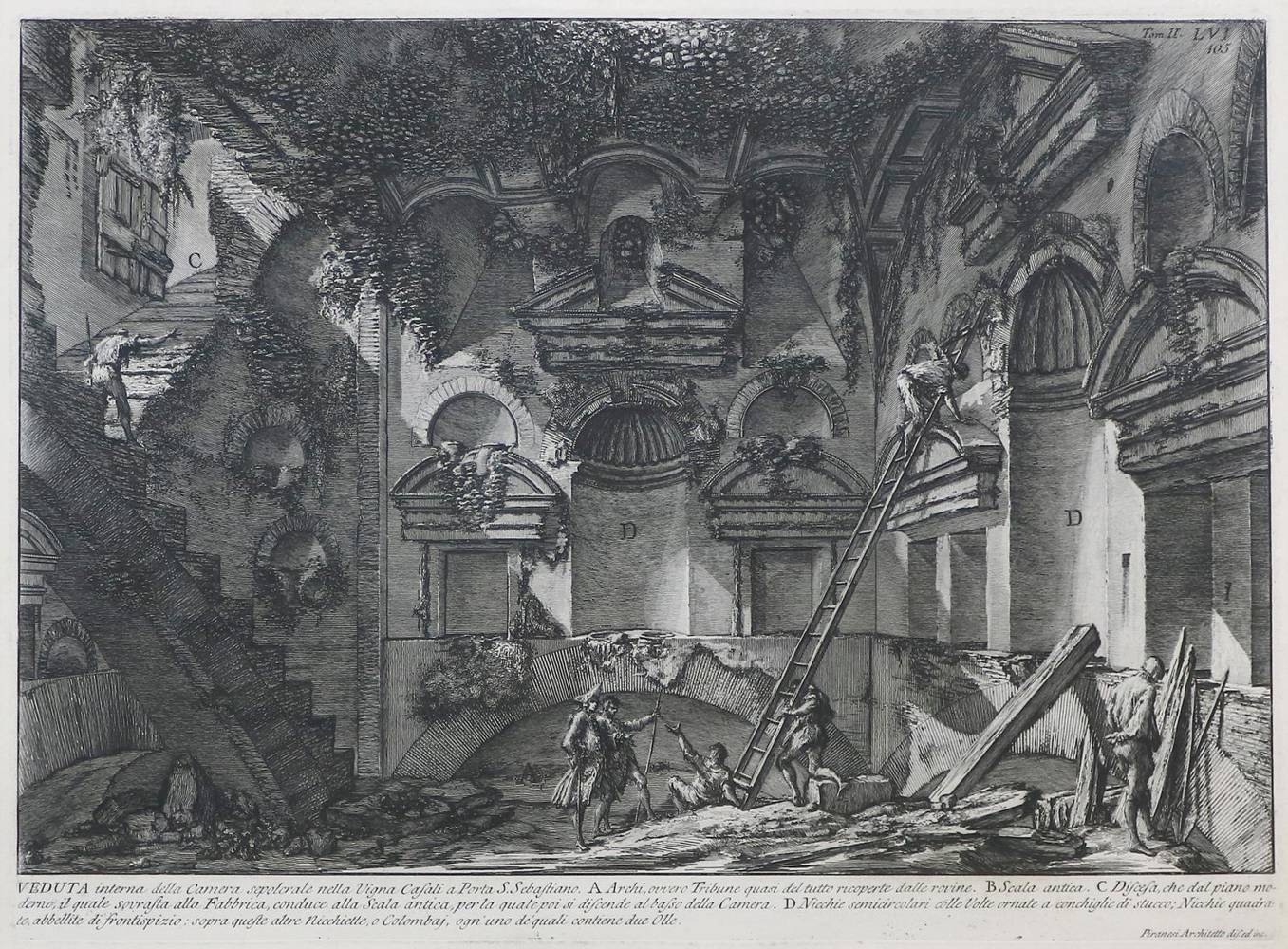 Große Abbildung Nr.1: 138-3630 Piranesi, Francesco.: (Ausland, Italien)