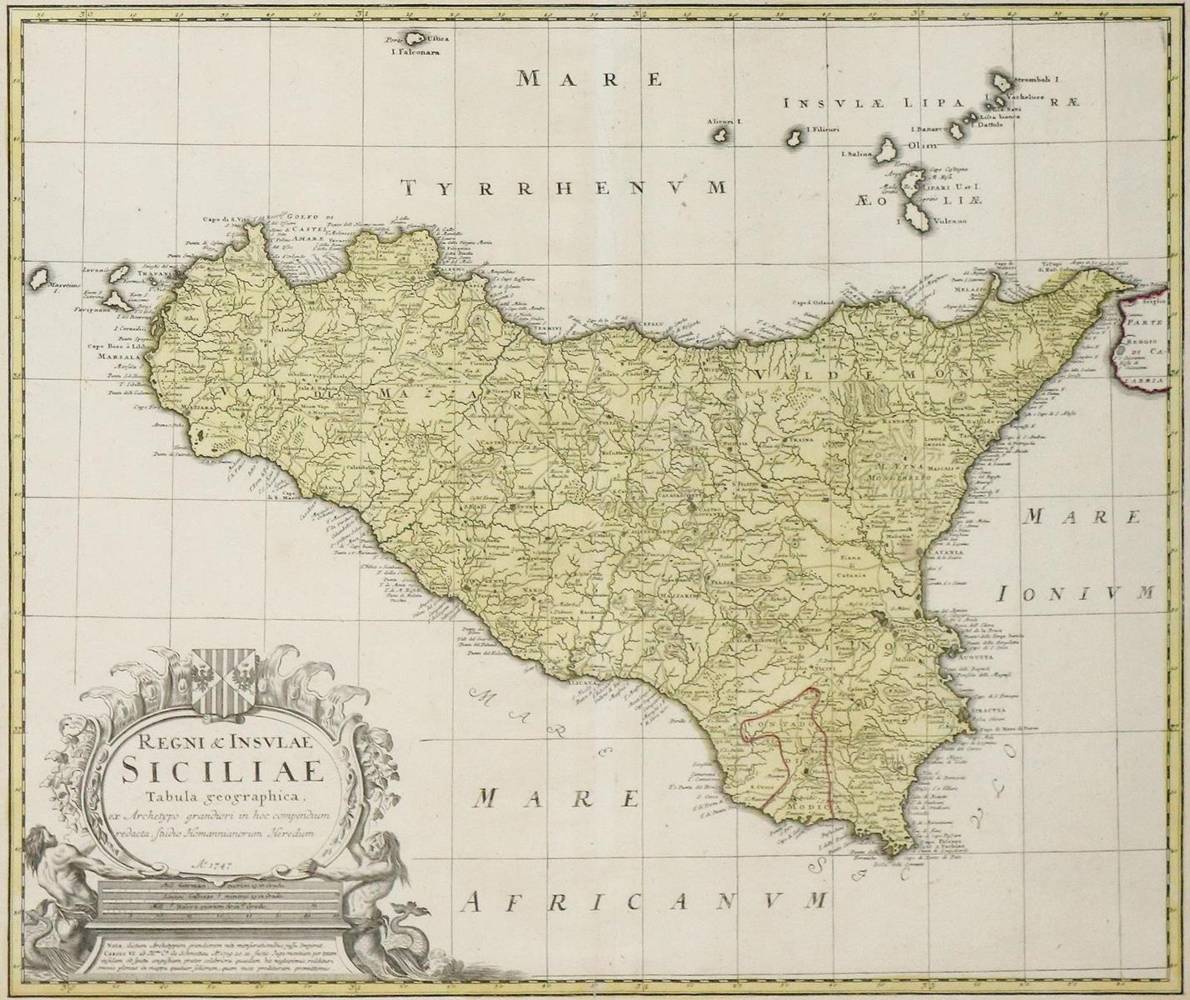 Große Abbildung Nr.1: 138-3653 Sizilien.: (Ausland, Italien)