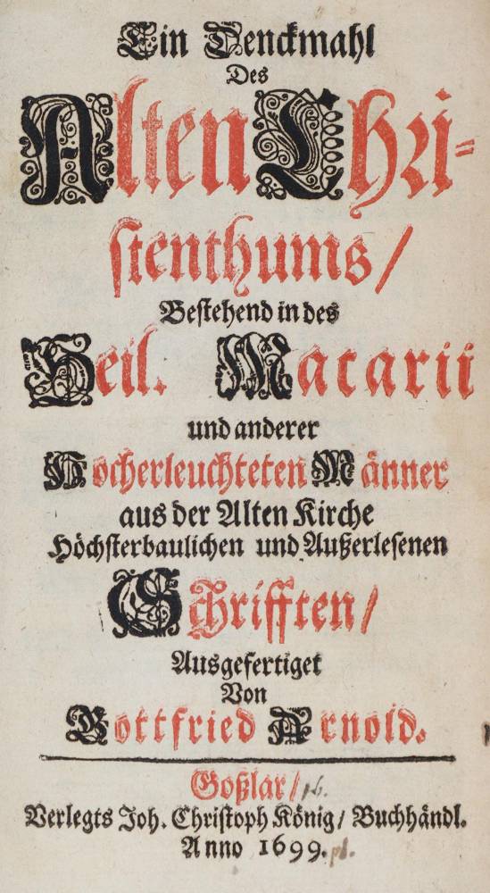 Große Abbildung Nr.2: 138-368 Weislinger,J.: (Alte Drucke, Handschriften und Theologie)