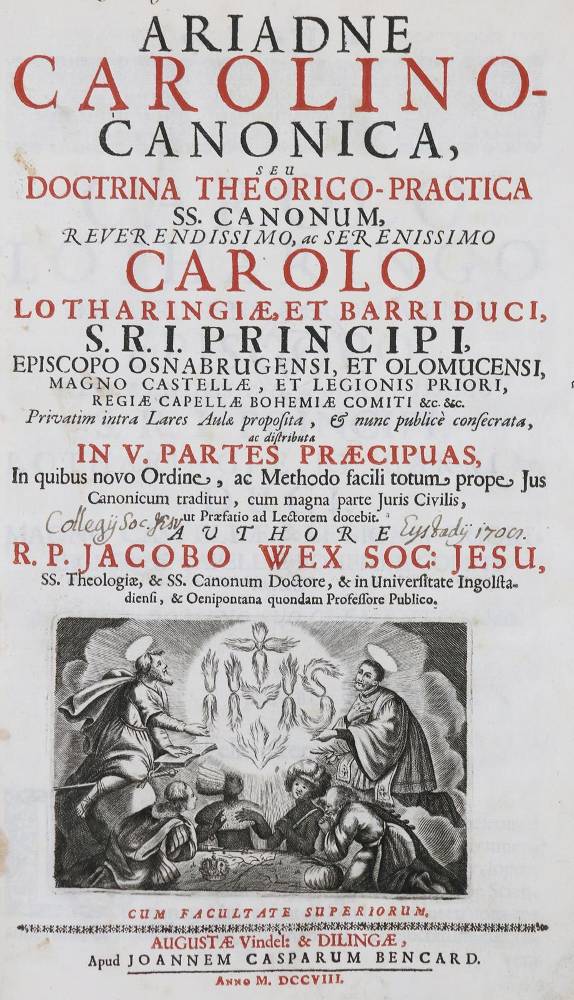 Große Abbildung Nr.1: 138-369 Wex,J.: (Alte Drucke, Handschriften und Theologie)