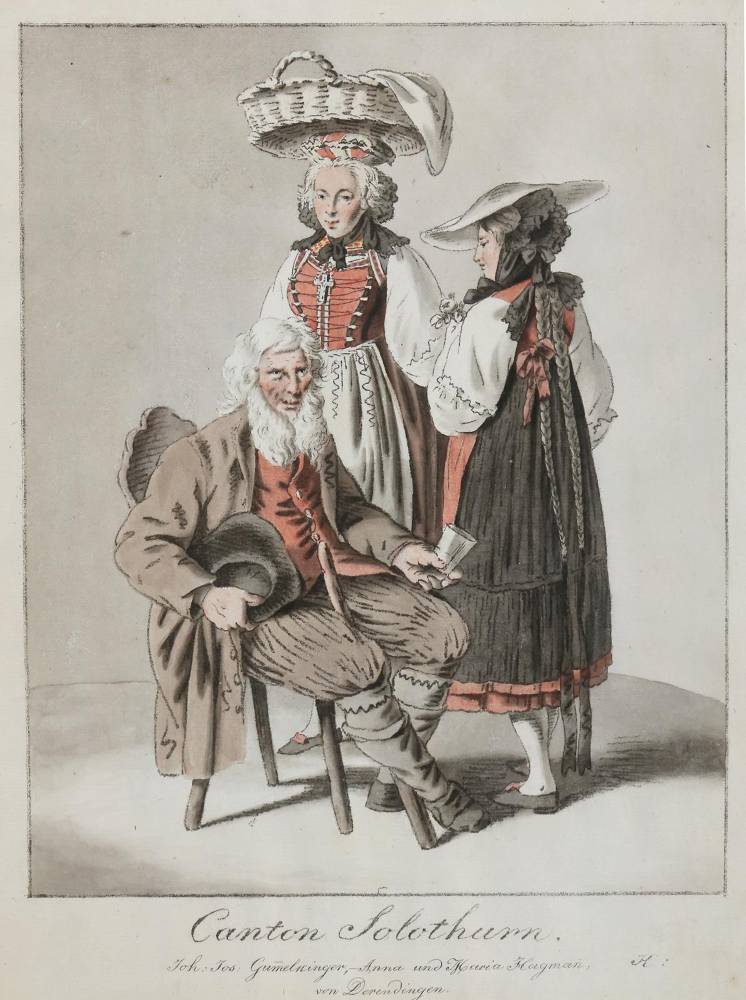 Große Abbildung Nr.1: 138-3696 Sammlung: (Ausland, Schweiz, Trachten)