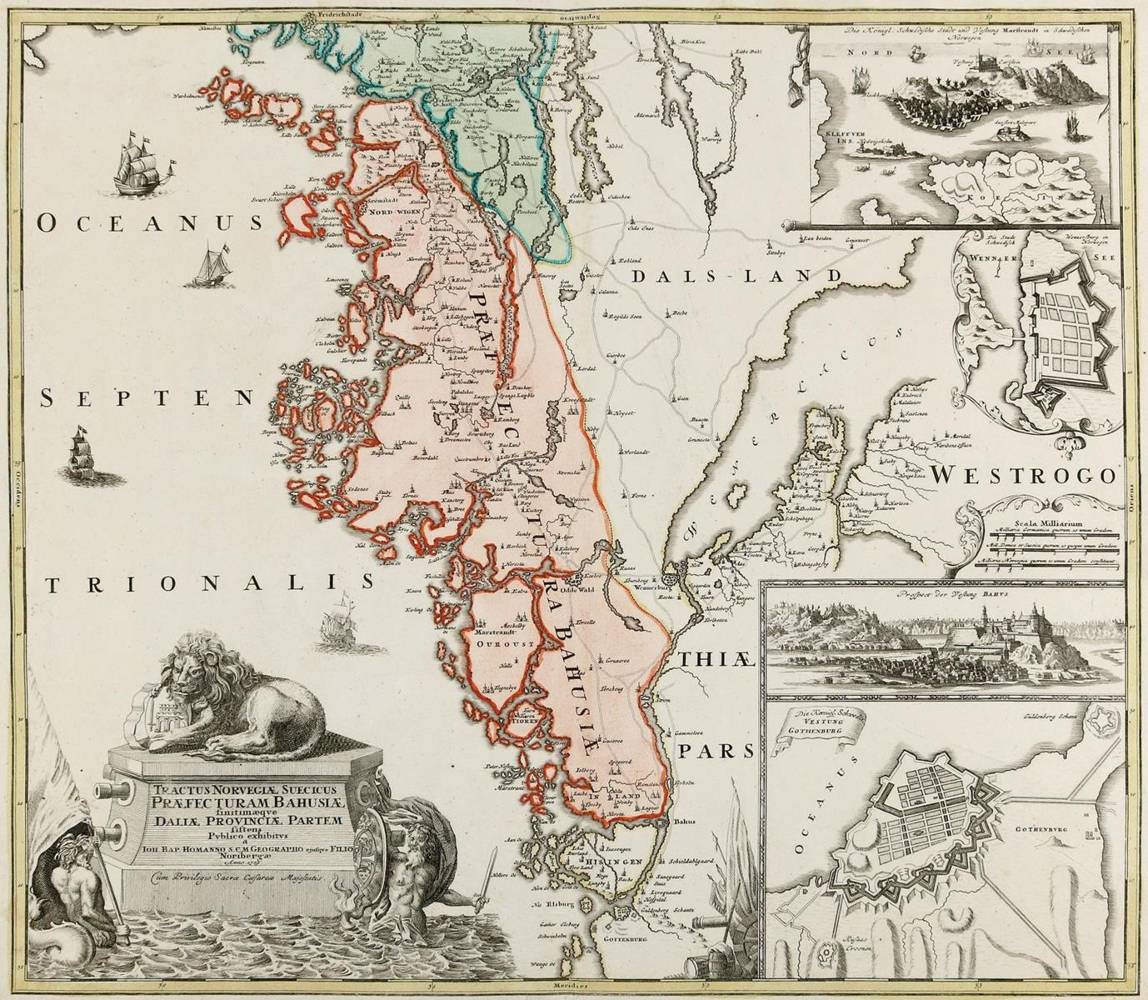 Große Abbildung Nr.1: 138-3698 Bahuslän.: (Ausland, Skandinavien, Schweden)