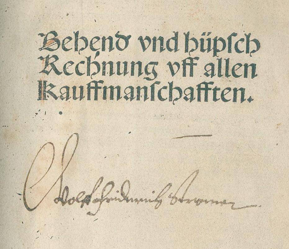 Große Abbildung Nr.1: 138-370 [Widmann, Johann].: (Alte Drucke, Handschriften und Theologie)