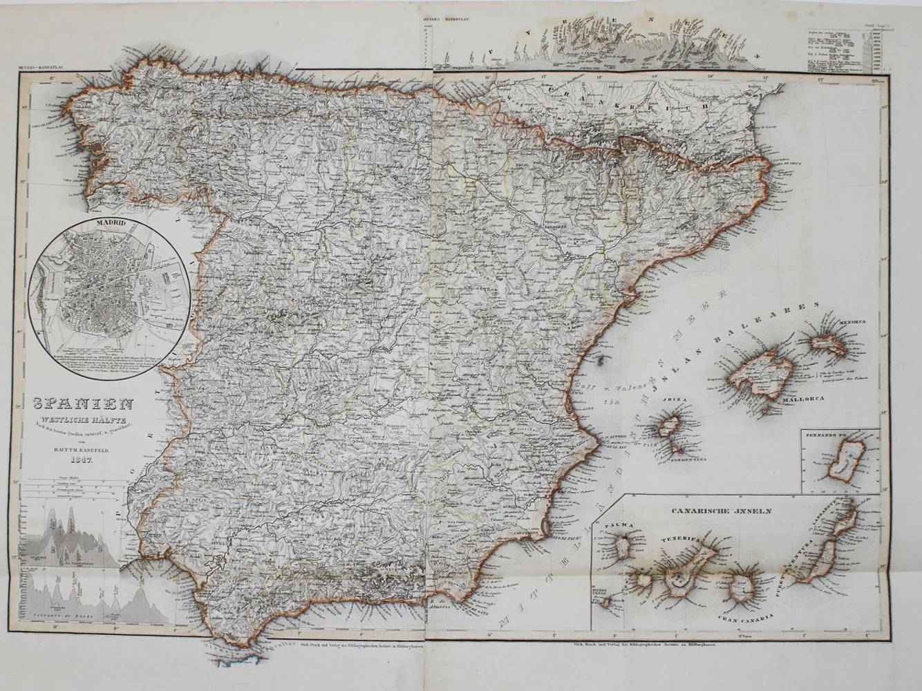 Große Abbildung Nr.1: 138-3700 Spanien u. Portugal.: (Ausland)