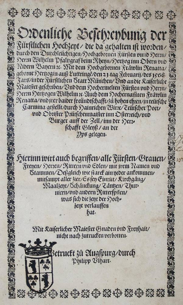 Große Abbildung Nr.2: 138-372 Wirri,H.: (Alte Drucke, Handschriften und Theologie)