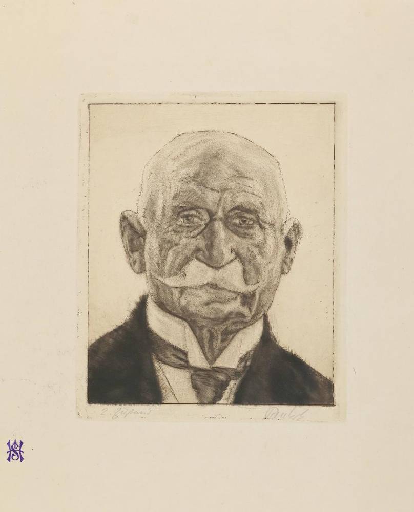 Große Abbildung Nr.3: 138-3722 Pankok, Bernhard.: (Künstlergraphik, Aeronautik, Zeppelin)