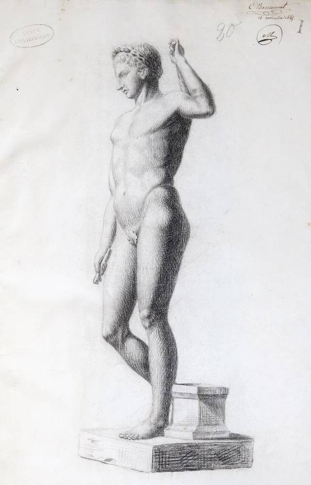 Große Abbildung Nr.1: 138-3727 Boissonnet,C.: (Künstlergraphik, Akademiezeichnungen)