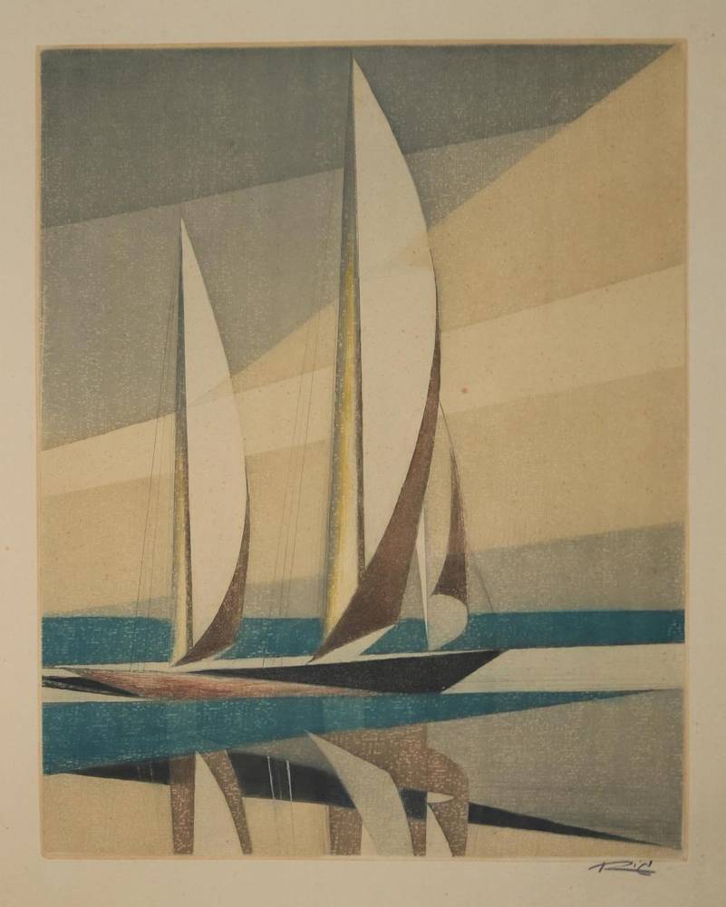 Große Abbildung Nr.3: 138-3753 Bauer, Horst: (Künstlergraphik)