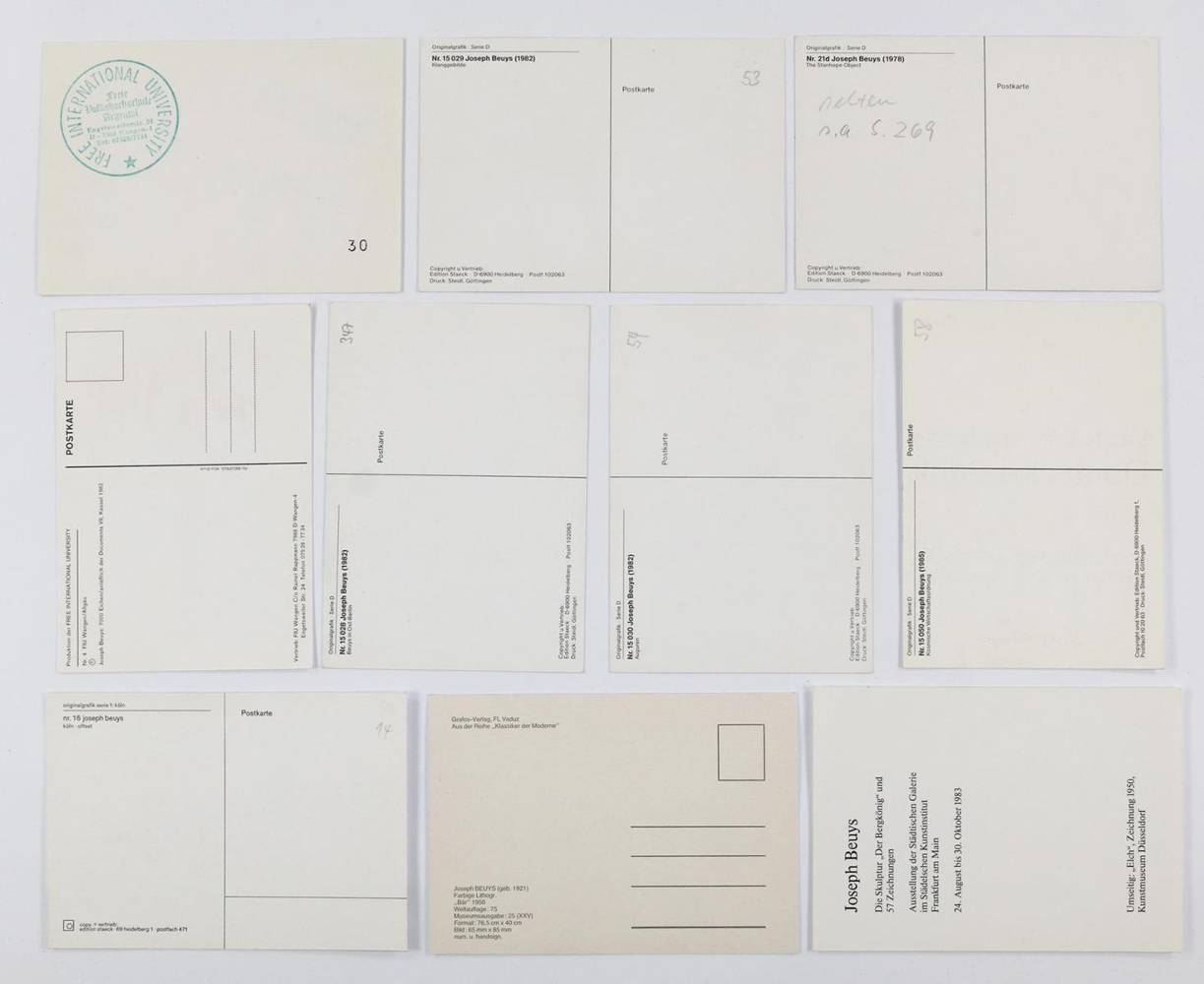 Große Abbildung Nr.5: 138-3774 Beuys, Joseph: (Künstlergraphik)