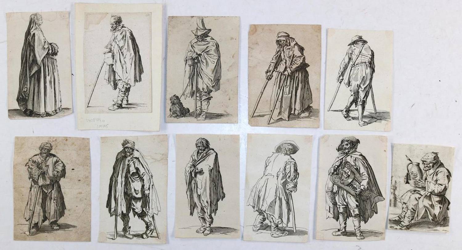 Große Abbildung Nr.1: 138-3810 Callot, Jacques: (Künstlergraphik)