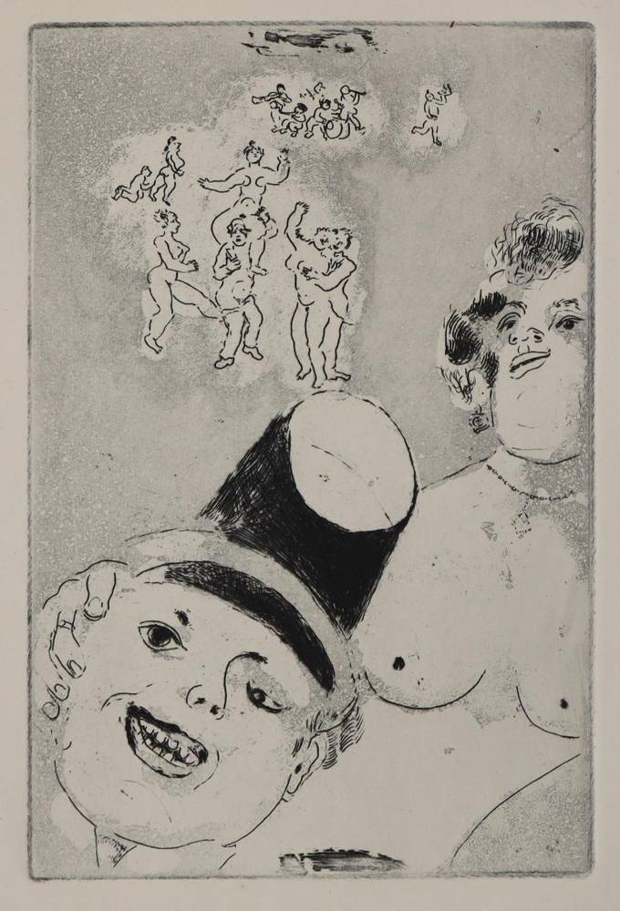 Große Abbildung Nr.1: 138-3816 Giraudoux,J. u.a.: (Künstlergraphik, Chagall, Fünfzehn Radierungen)