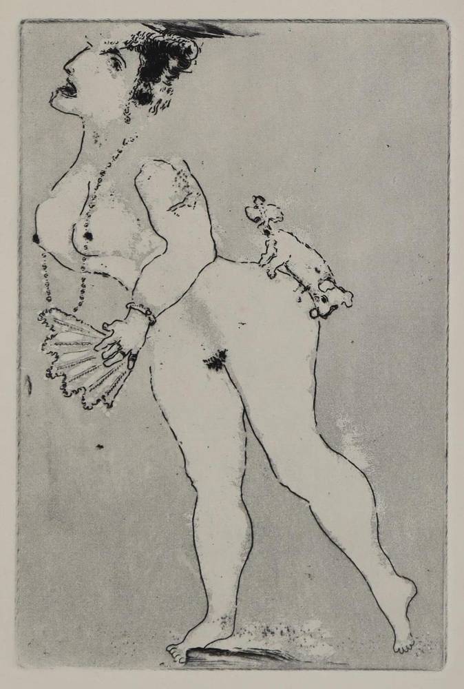 Große Abbildung Nr.2: 138-3816 Giraudoux,J. u.a.: (Künstlergraphik, Chagall, Fünfzehn Radierungen)