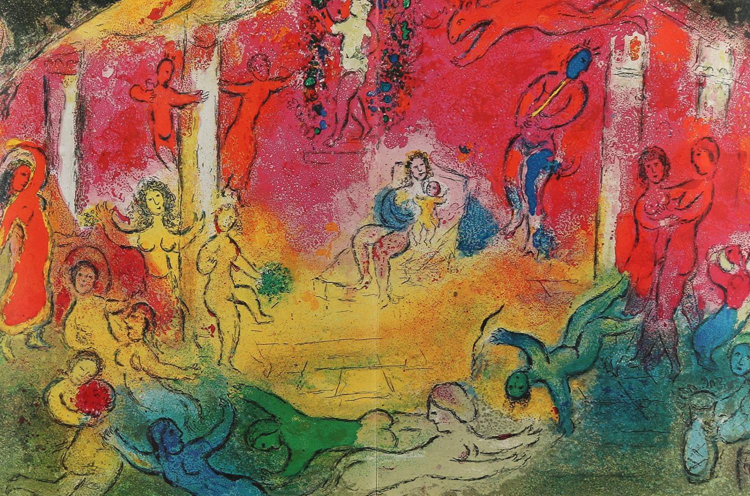 Große Abbildung Nr.1: 138-3818 Chagall, Marc: (Künstlergraphik)
