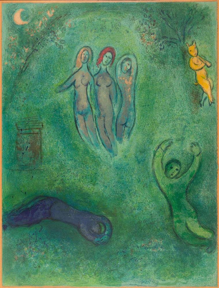 Große Abbildung Nr.1: 138-3819 Chagall, Marc: (Künstlergraphik)