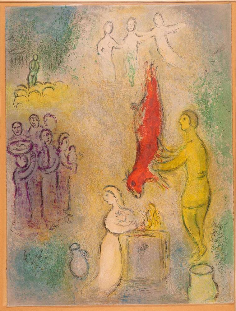 Große Abbildung Nr.1: 138-3820 Chagall, Marc: (Künstlergraphik)