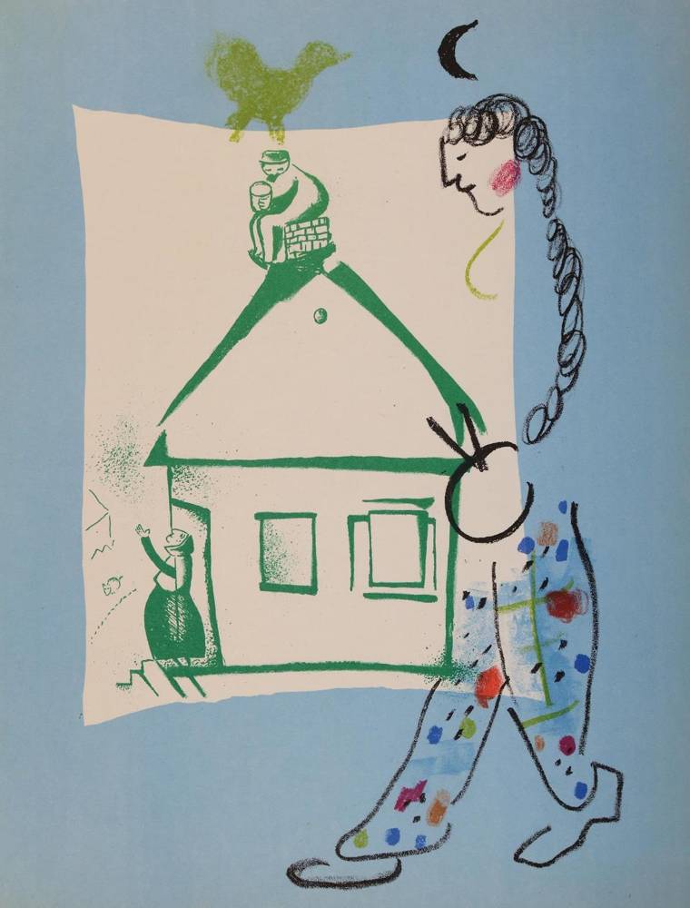 Große Abbildung Nr.1: 138-3824 Chagall, Marc: (Künstlergraphik)
