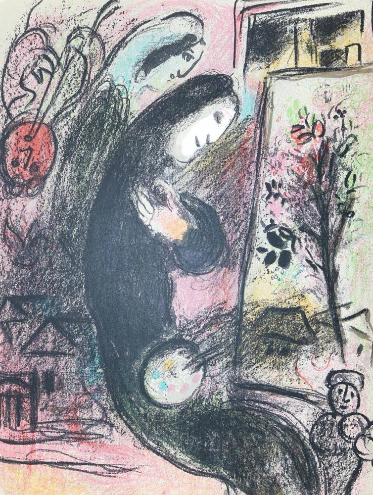 Große Abbildung Nr.4: 138-3824 Chagall, Marc: (Künstlergraphik)