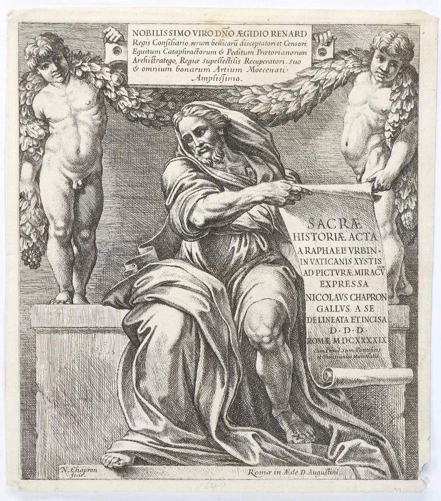 Große Abbildung Nr.2: 138-3829 Chaperon, Nicolas: (Künstlergraphik)