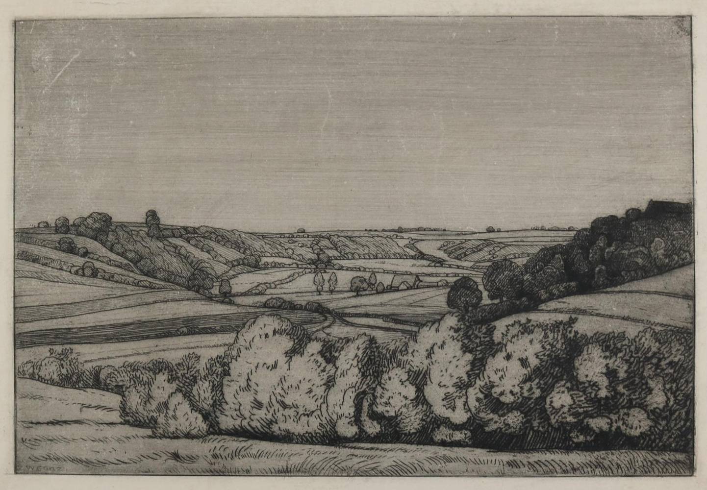 Große Abbildung Nr.3: 138-3838 Conz, Walter: (Künstlergraphik)
