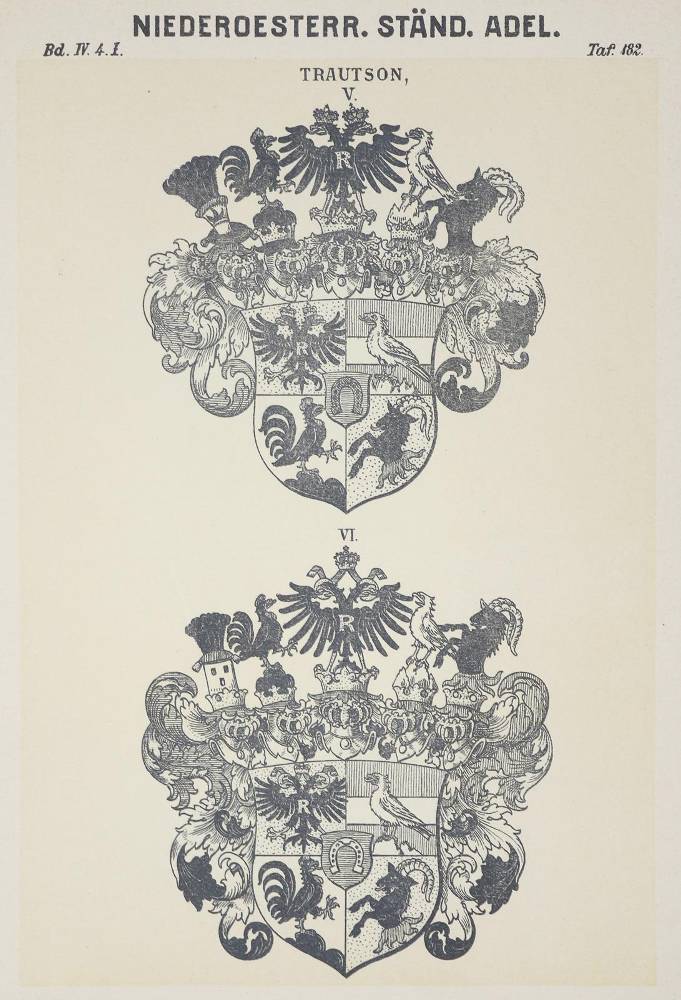 Große Abbildung Nr.1: 138-384 Kirnbauer von Erzstätt,J.E. u. J.B.Witting.: (Genealogie und Heraldik, Österreich)