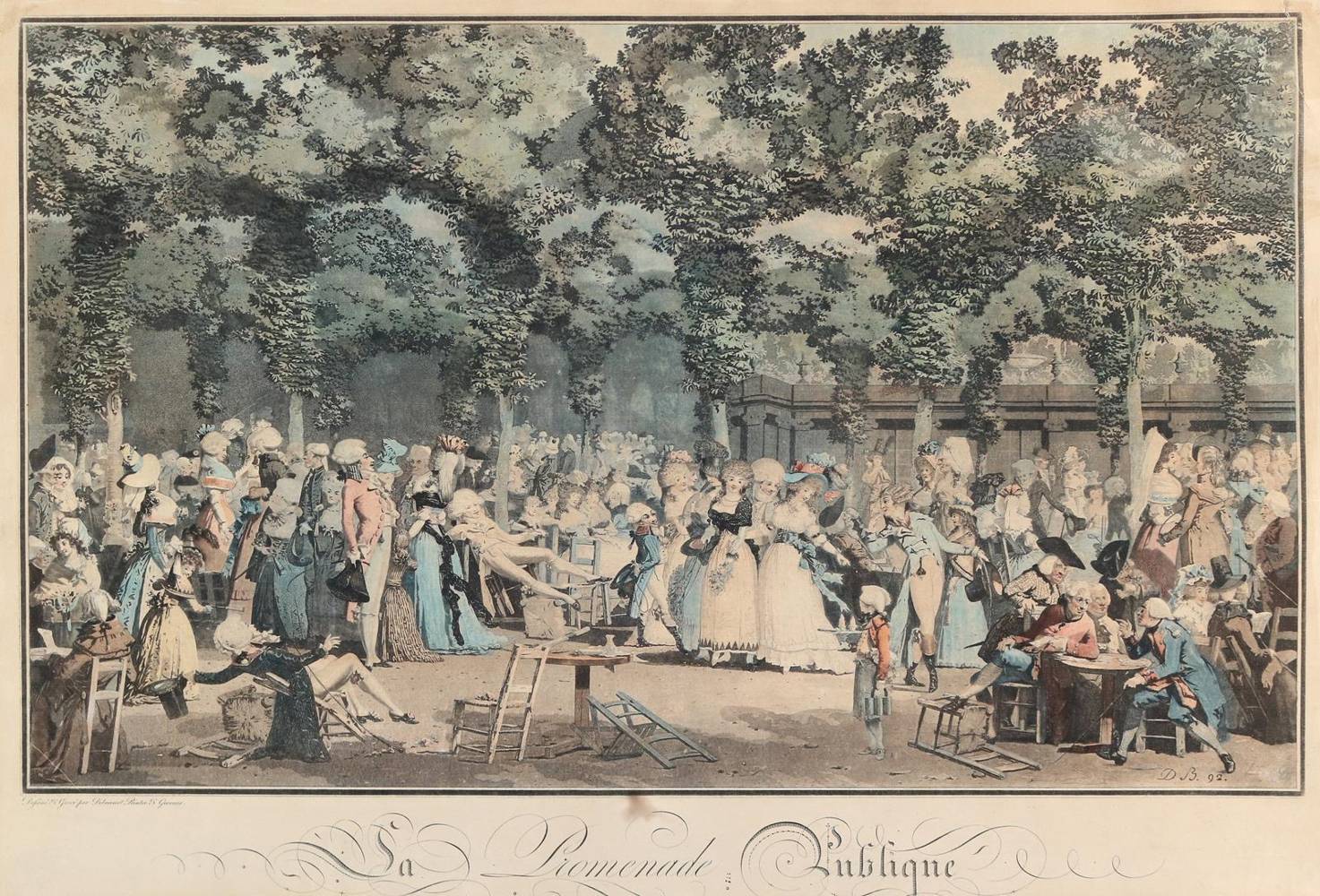 Große Abbildung Nr.1: 138-3847 Debucourt, Louis Philibert: (Künstlergraphik)