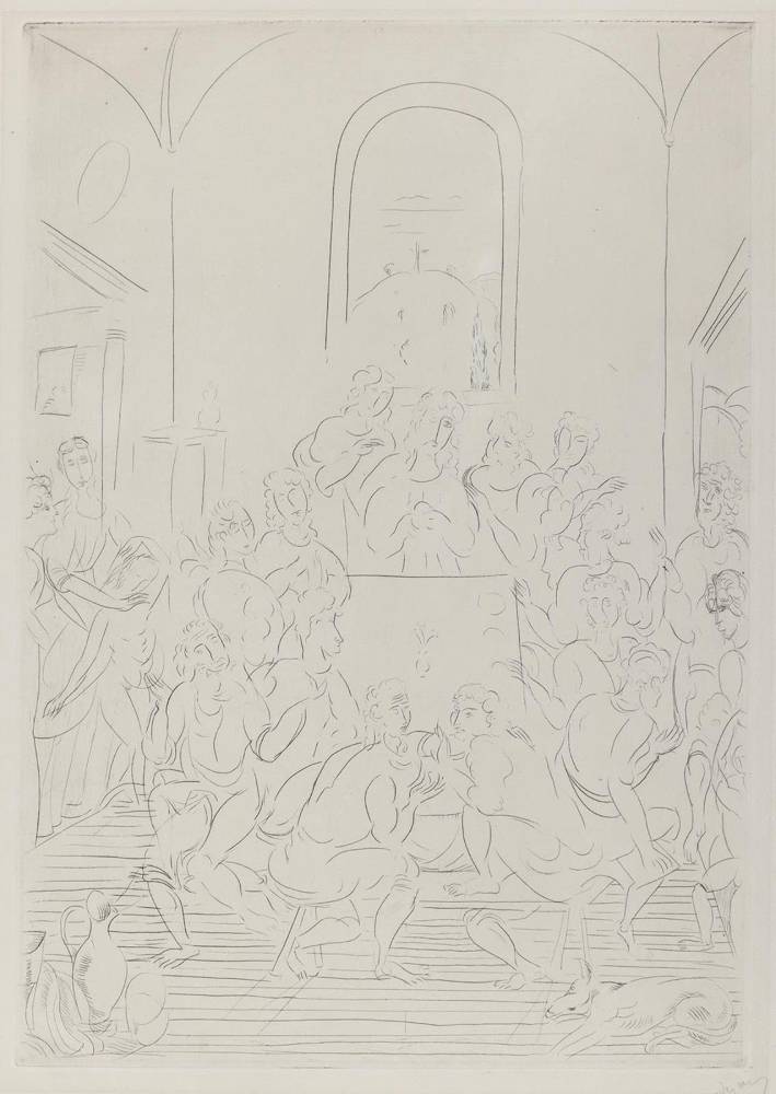 Große Abbildung Nr.1: 138-3851 Derain, André: (Künstlergraphik)