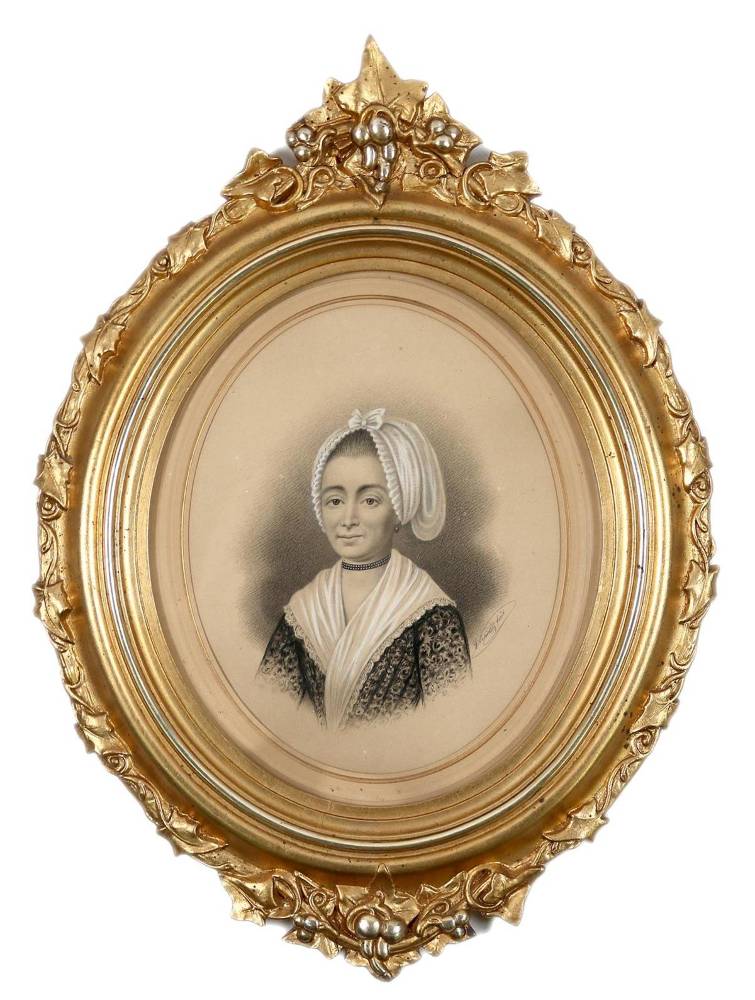 Große Abbildung Nr.3: 138-3859 Franquet Paar Damenportraits.: (Künstlergraphik, Deutschland, Braunschweig)