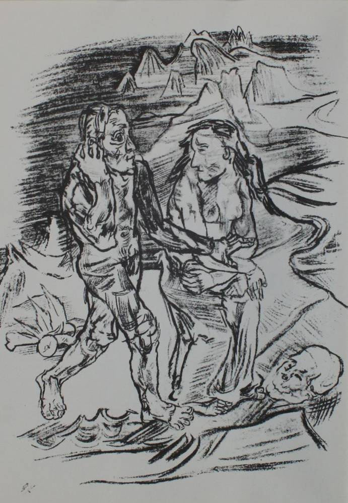 Große Abbildung Nr.5: 138-3864 Dix, Otto: (Künstlergraphik)