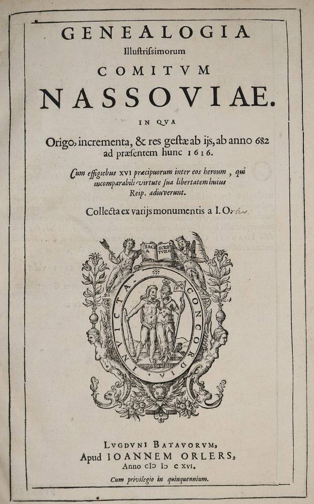 Große Abbildung Nr.2: 138-387 Orlers,J.: (Genealogie und Heraldik)
