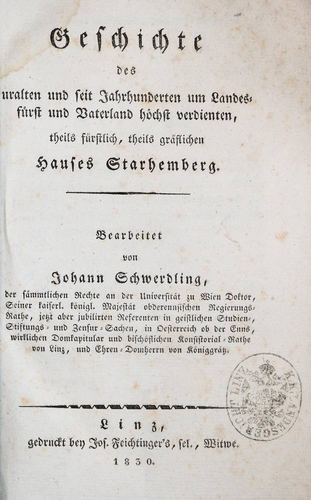 Große Abbildung Nr.1: 138-390 Schwerdling,J.: (Genealogie und Heraldik)