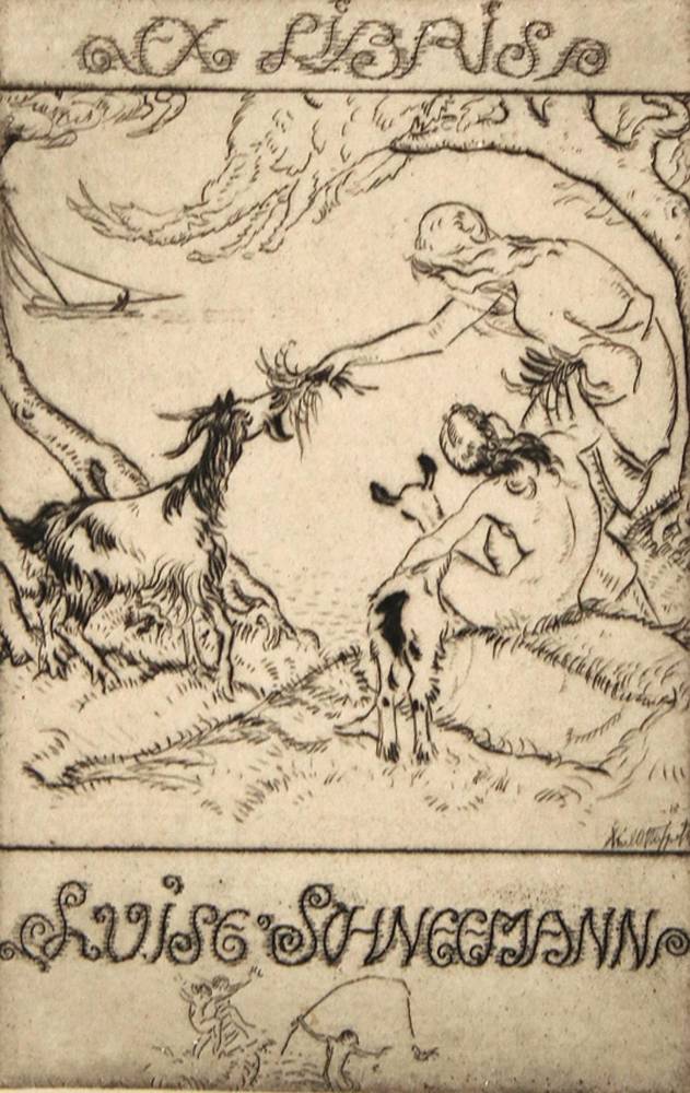Große Abbildung Nr.1: 138-3907 Speth, Karl Otto: (Künstlergraphik, Erotika - Galantes)