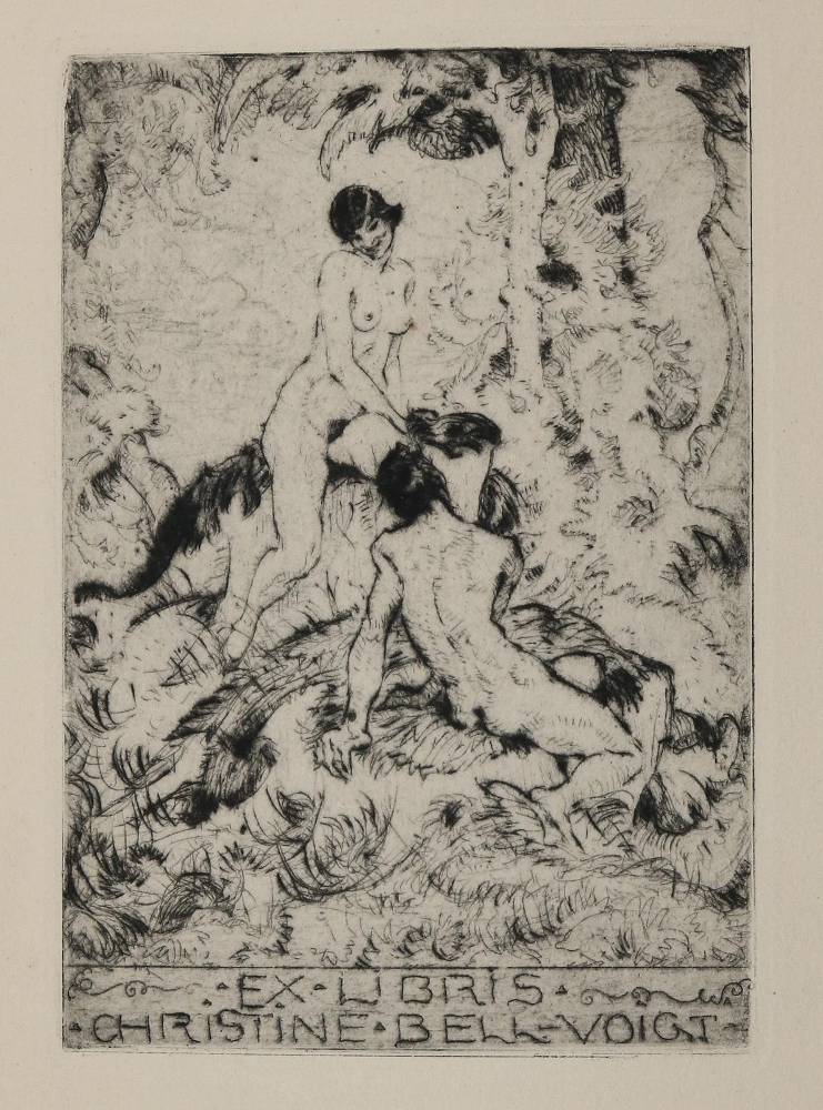 Große Abbildung Nr.21: 138-3907 Speth, Karl Otto: (Künstlergraphik, Erotika - Galantes)