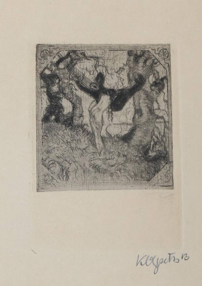 Große Abbildung Nr.24: 138-3907 Speth, Karl Otto: (Künstlergraphik, Erotika - Galantes)