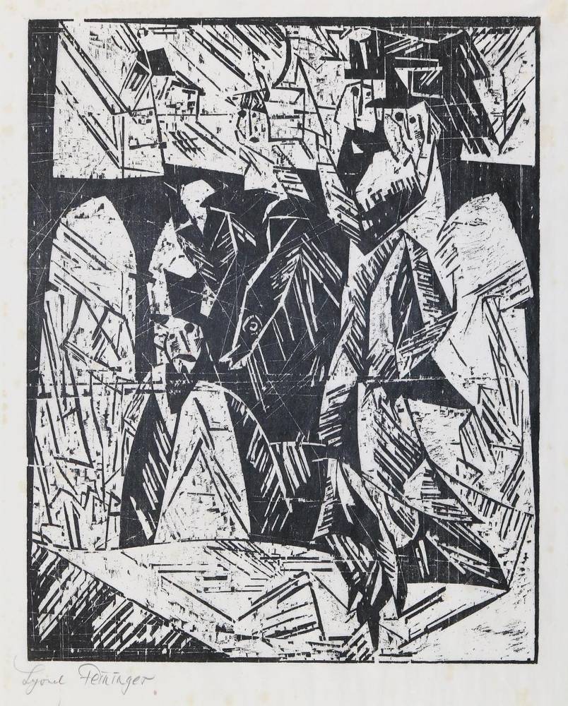 Große Abbildung Nr.1: 138-3912 Feininger, Lyonel: (Künstlergraphik)