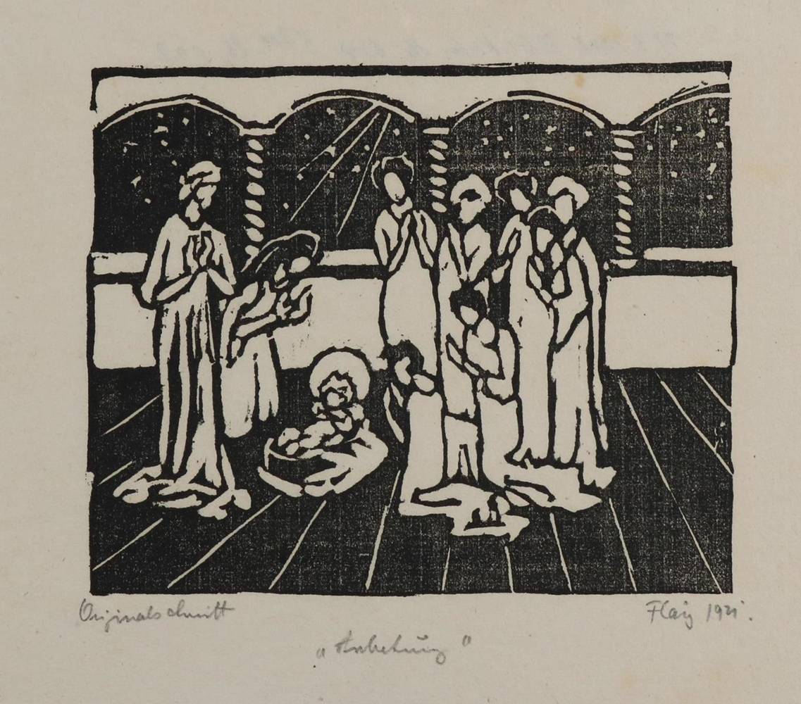 Große Abbildung Nr.2: 138-3916 Flaig, Waldemar: (Künstlergraphik)