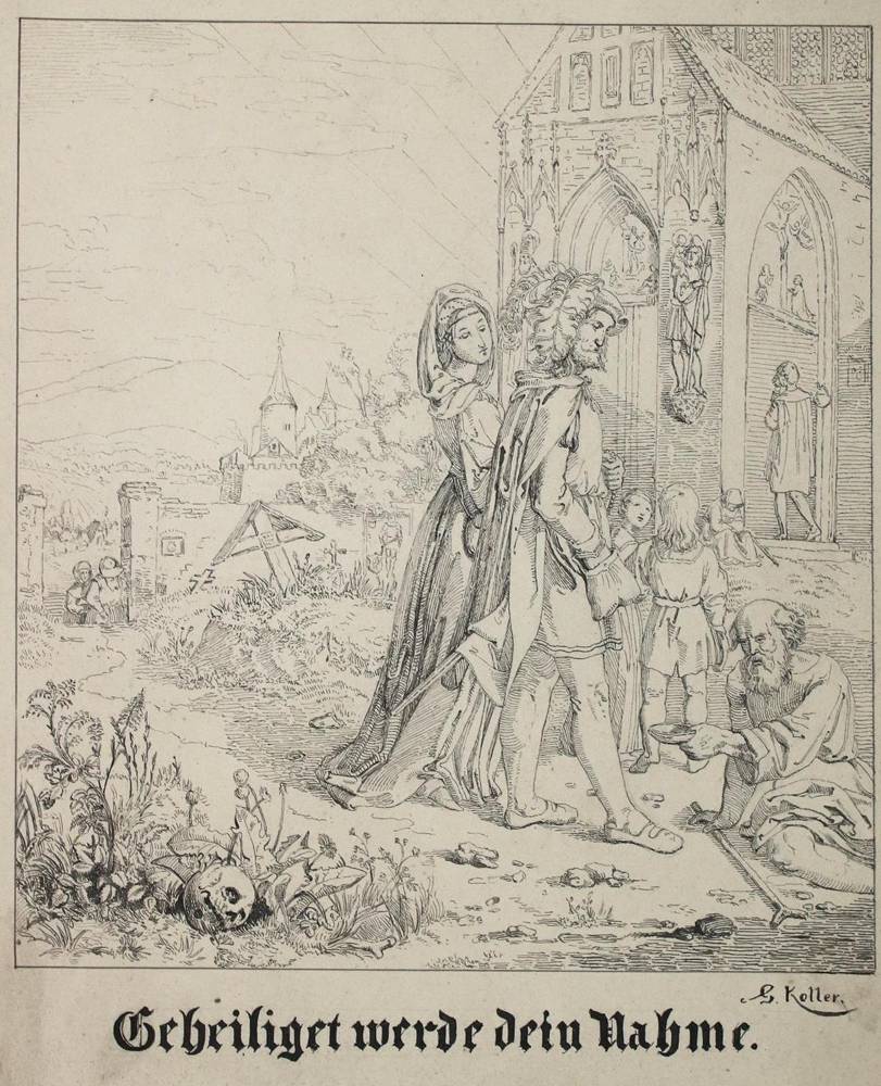 Große Abbildung Nr.1: 138-3929 Führich, Josef von: (Künstlergraphik)