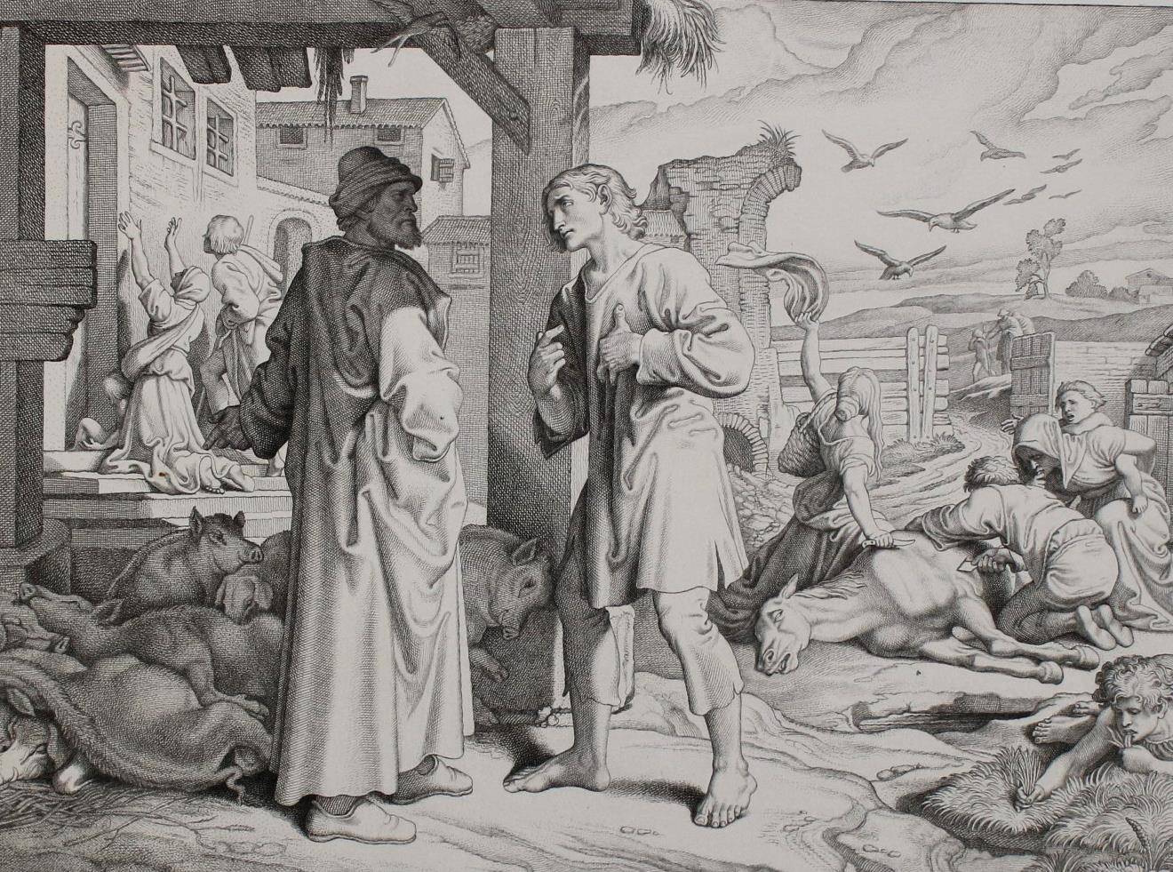 Große Abbildung Nr.1: 138-3930 Führich, Josef von: (Künstlergraphik)